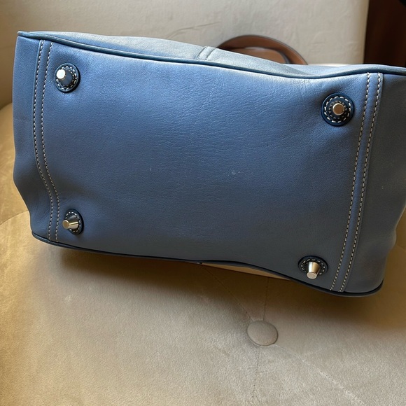 COACH RARE leather Vintage Y2K tote bag NWOT - Picture 2 of 12